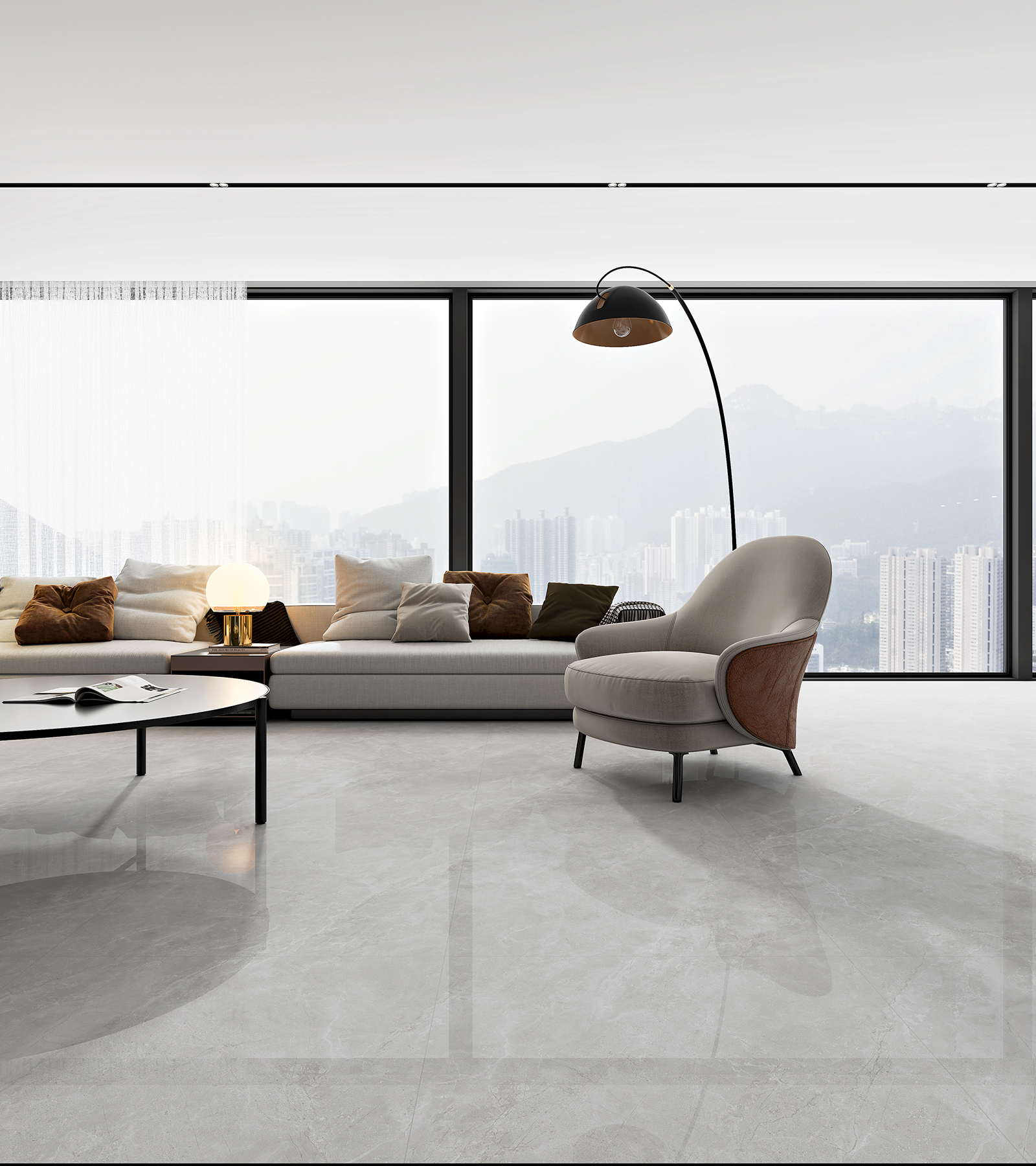 FTP15272火山巖灰（任意連紋）